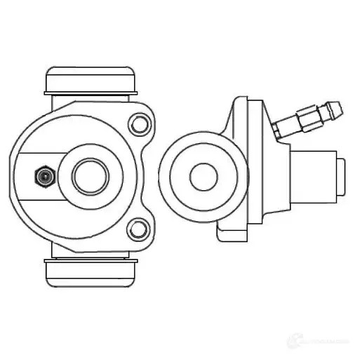 Рабочий тормозной цилиндр BOSCH CA8SU 369495 f026002365 WC2 365
