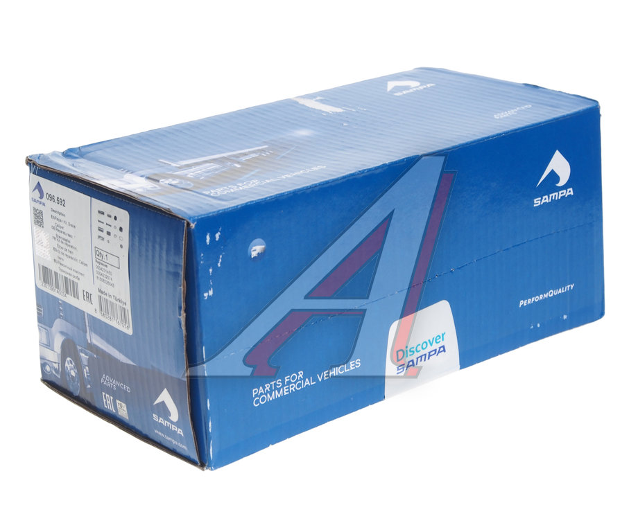 Ремкомплект суппорта KNORR SB6, SB7, SN6, SN7, SK7 (направляющие) SAMPA