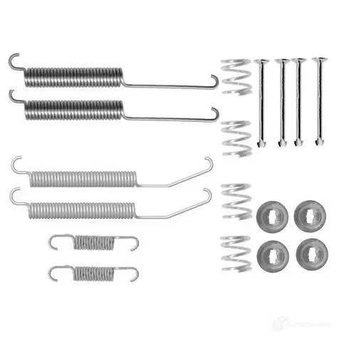 Ремкомплект тормозных накладок BOSCH 1987475309 352506 AS2 58 S3I5R