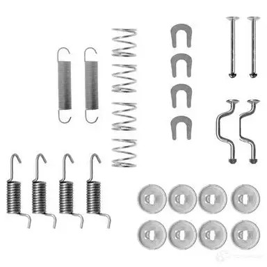 Ремкомплект колодок ручника BOSCH 1987475286 A S235 ZGXRKLK 352483
