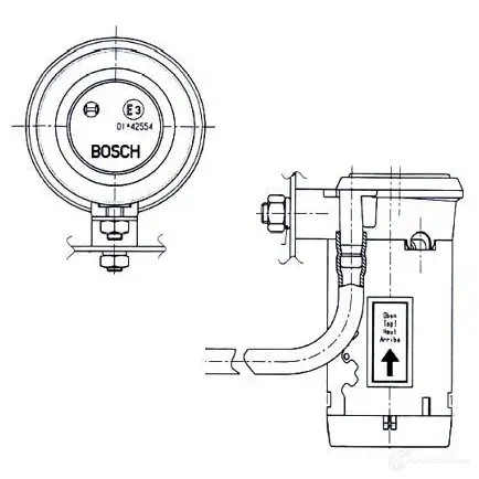 Компрессор пневмоподвески BOSCH 1423167765 ELFMGD REPLACEMENT COMPRESSOR 1327223006