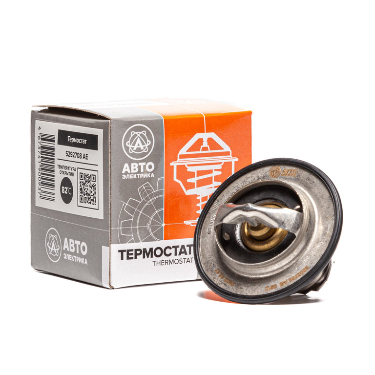 Термостат КАМАЗ, ГАЗ дв.CUMMINS ISF3.8 (82град.) AVTOELECTRICA