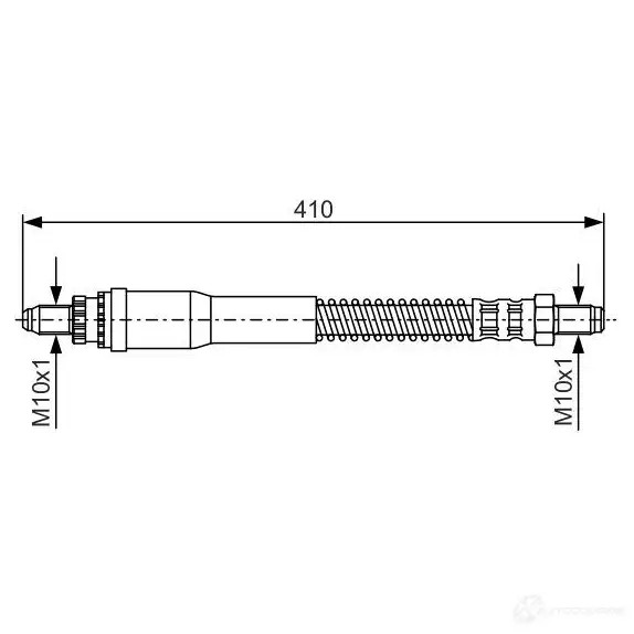 Тормозной шланг BOSCH 353250 OCAVI 1987476926 BH57 0
