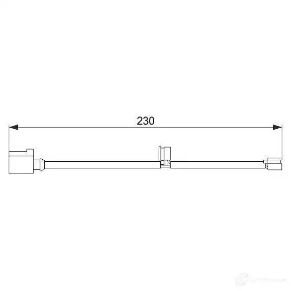 Датчик износа тормозных колодок BOSCH B74YGQ 351978 AP8 59 1987474569
