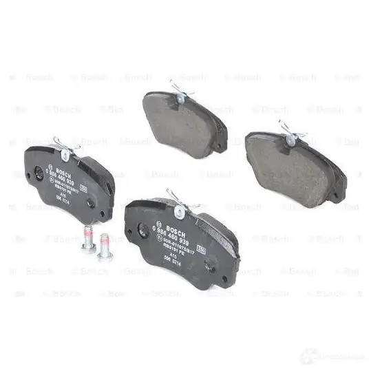 Тормозные колодки, комплект BOSCH 337711 21 368 0986460939 7516D638; 7588D720