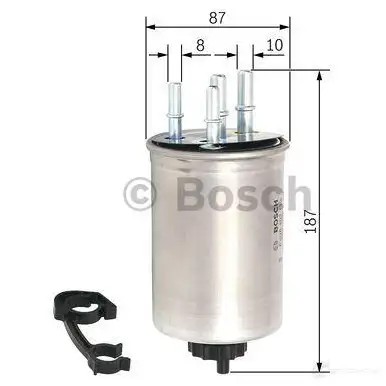 Топливный фильтр BOSCH f026402113 370404 Y2VBG1R N 2113