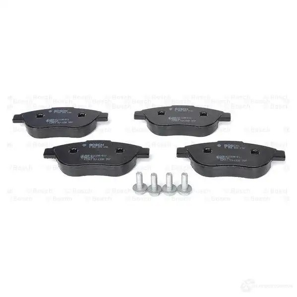 Тормозные колодки, комплект BOSCH 342050 BP375 0986494038 23600