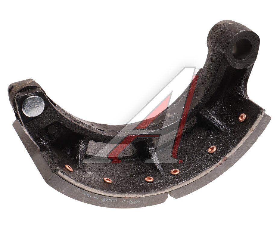 Колодки тормозные JAC N120 КАМАЗ Компас-12 задние барабанные (1шт.) (нижняя) MOVELEX