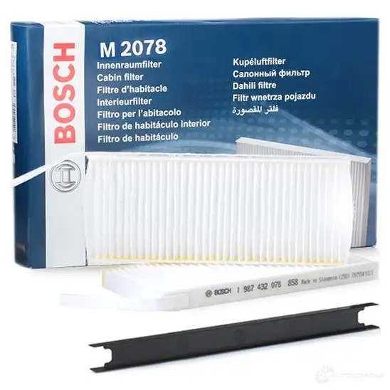Салонный фильтр BOSCH 351020 1987432078 X701FJC M 2078