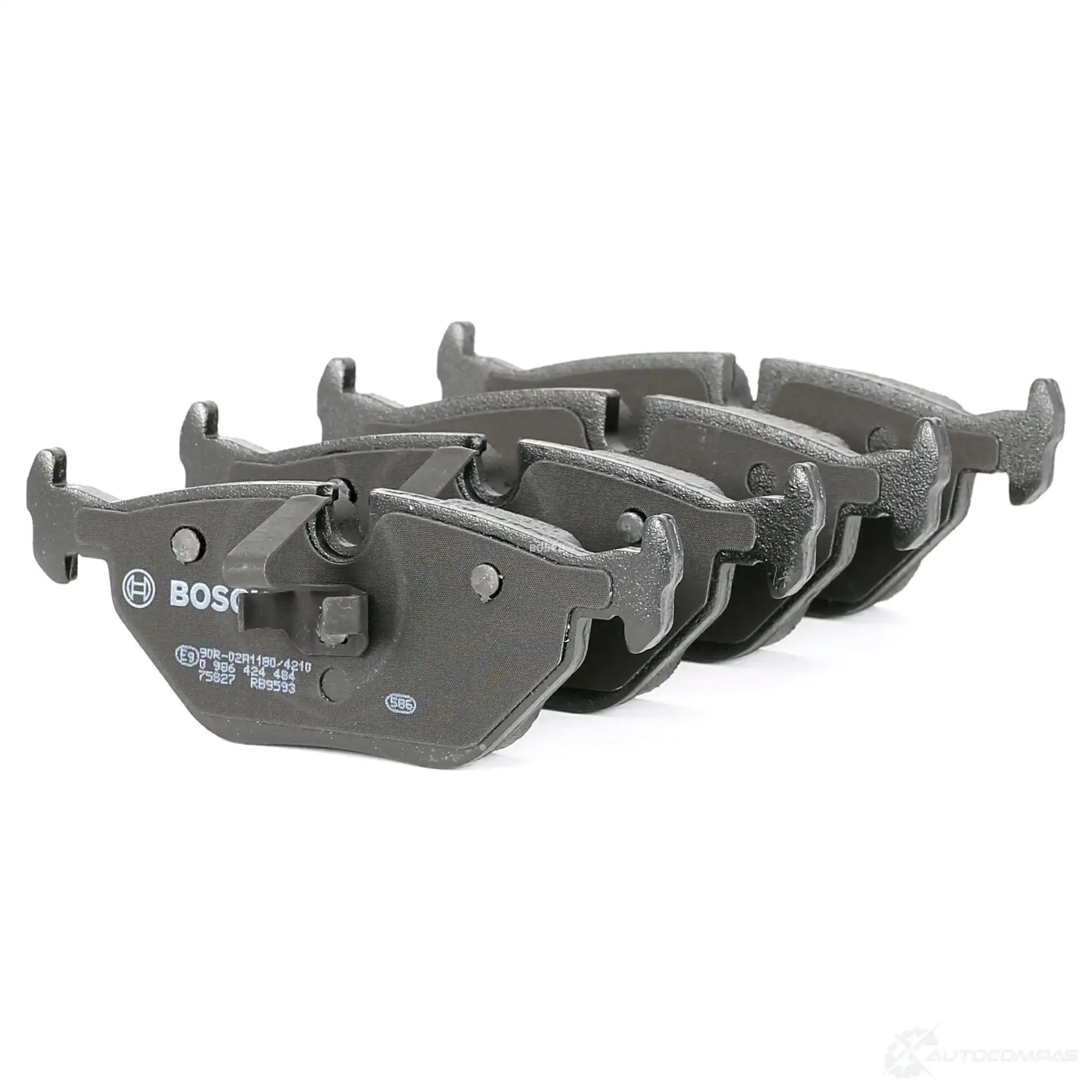 Тормозные колодки, комплект BOSCH 21934 336237 7286D692; 7567D692; 7737D763 0986424484