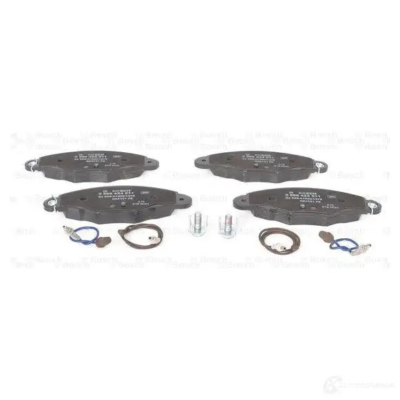 Тормозные колодки, комплект BOSCH 23 135 336250 BP269 0986424511