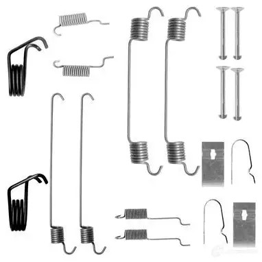 Ремкомплект тормозных накладок BOSCH 352475 H97YS AS22 7 1987475278