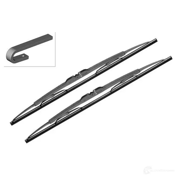 Щетка стеклоочистителя BOSCH 3397005025 34 0C B4HCIM 6024130