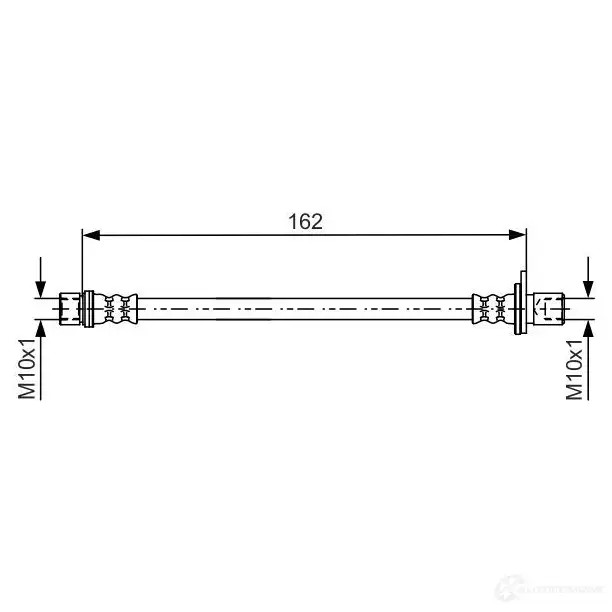 Тормозной шланг BOSCH 354731 BH15 22 1987481638 EXCJ28