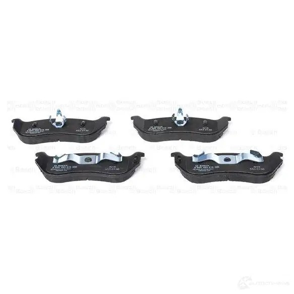 Тормозные колодки, комплект BOSCH 0986494419 342401 7863D981 24355