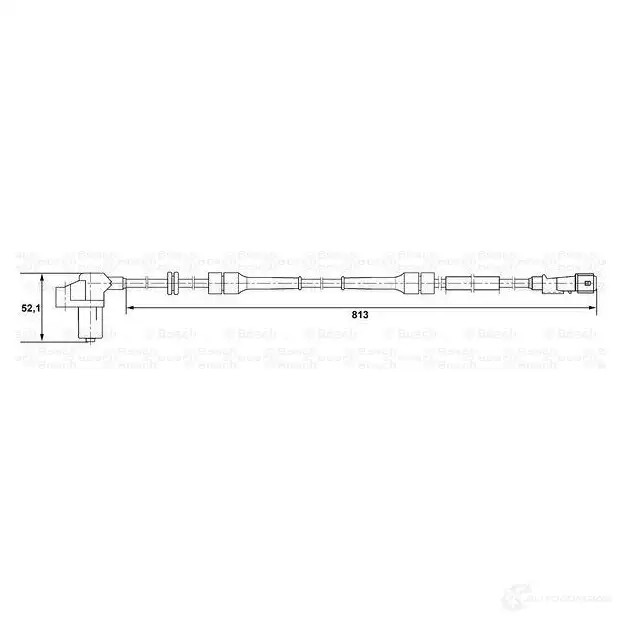 Датчик АБС BOSCH DF 6 315135 0265006388 WS6388