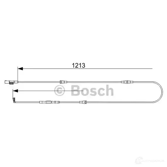 Датчик износа тормозных колодок BOSCH AP1 047 1987473580 ISDJ0U 351577