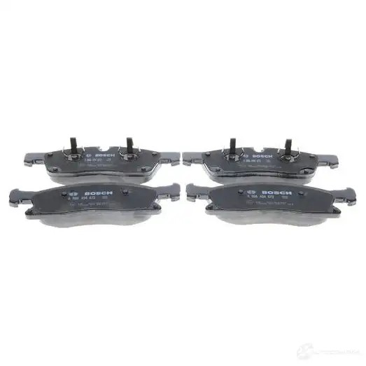 Тормозные колодки, комплект BOSCH 1193483858 25190 BP1667 0986494672
