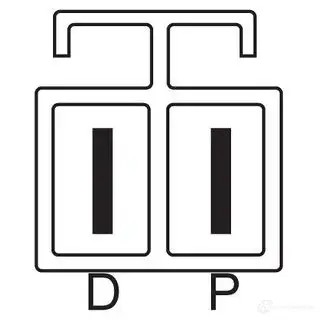 Генератор BOSCH 69QZFTQ 333267 803 2 0986080320