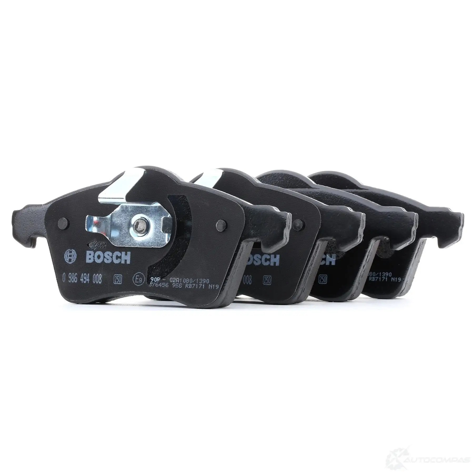 Тормозные колодки, комплект BOSCH 342020 0986494008 BP197 21 883