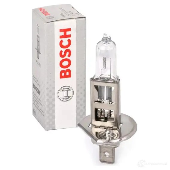 Лампа галогеновая H1 55 Вт 12 В BOSCH NI1R8 350455 1987302801 12V 55W H1 ECO
