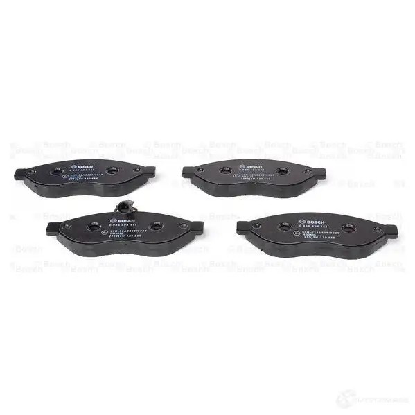 Тормозные колодки, комплект BOSCH 24468 0986494111 342111 8689D148