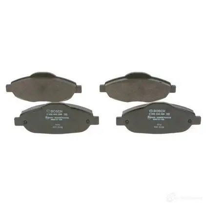 Тормозные колодки, комплект BOSCH BP1570 0986495266 24660 342781