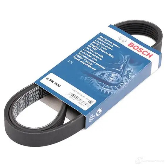Приводной ремень, поликлиновой BOSCH 6PK 899 (HU) 1987947936 356912 6 PK 900