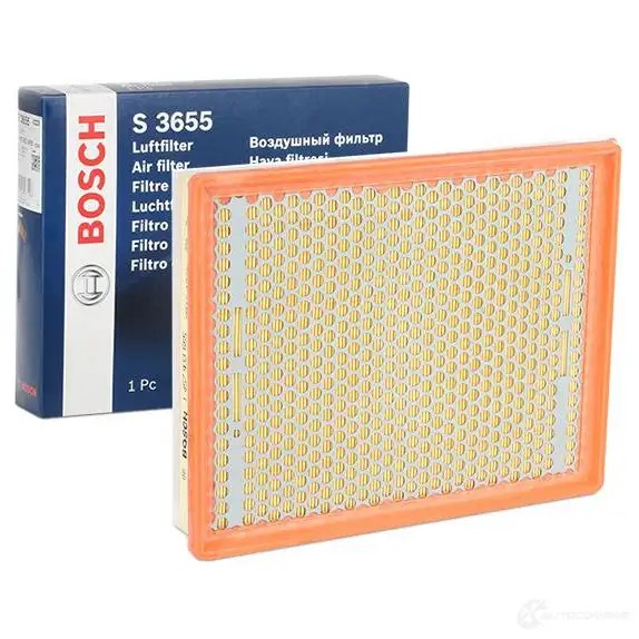 Воздушный фильтр BOSCH 1457433655 8WDKG0 349314 S 3655