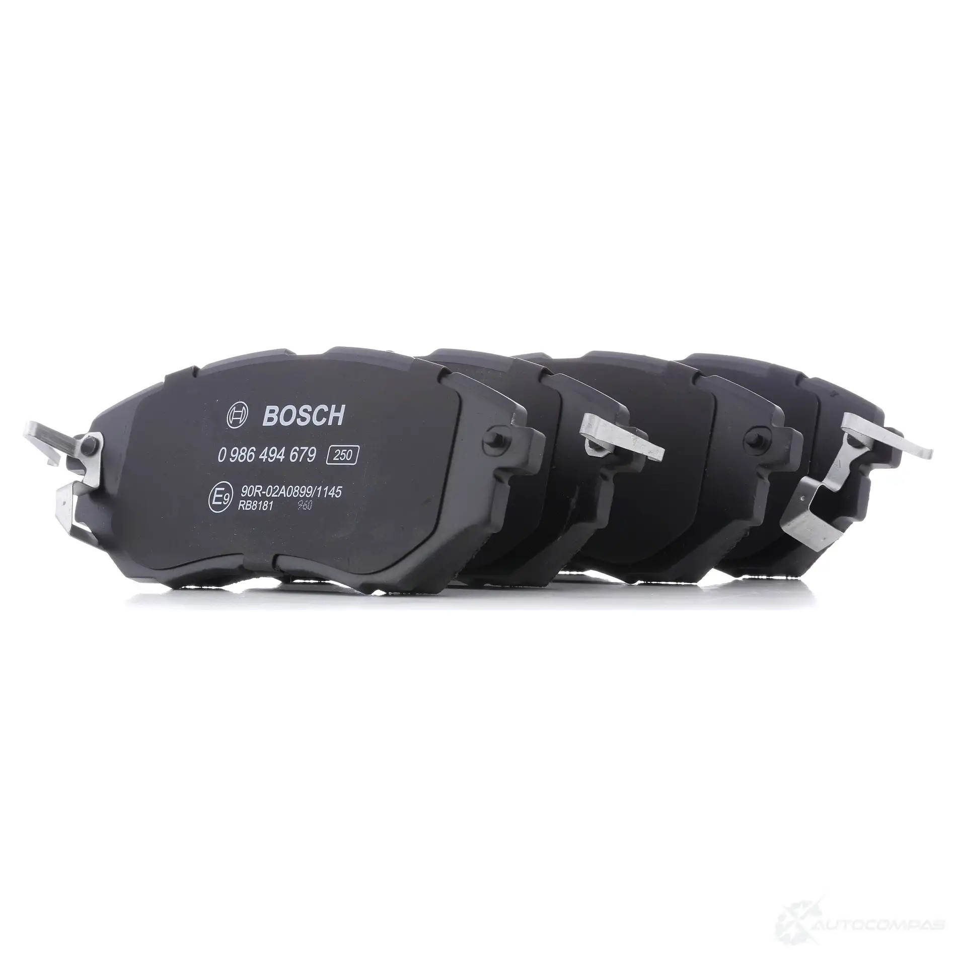 Тормозные колодки, комплект BOSCH BP1674 342553 24222 0986494679