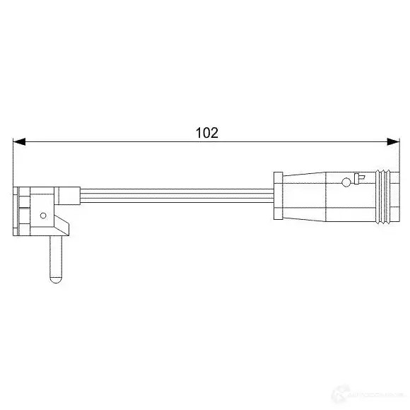 Датчик износа тормозных колодок BOSCH 1987473019 AP81 3 351453 YLNTU4