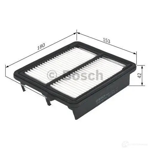 Воздушный фильтр BOSCH f026400224 370078 S 0224 S0224