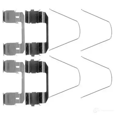 Ремкомплект колодок BOSCH GHBTJE 1987474466 351899 AP52 1