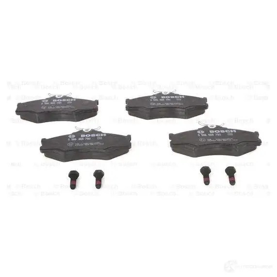 Тормозные колодки, комплект BOSCH 20 979 337990 0986469790 7232D338