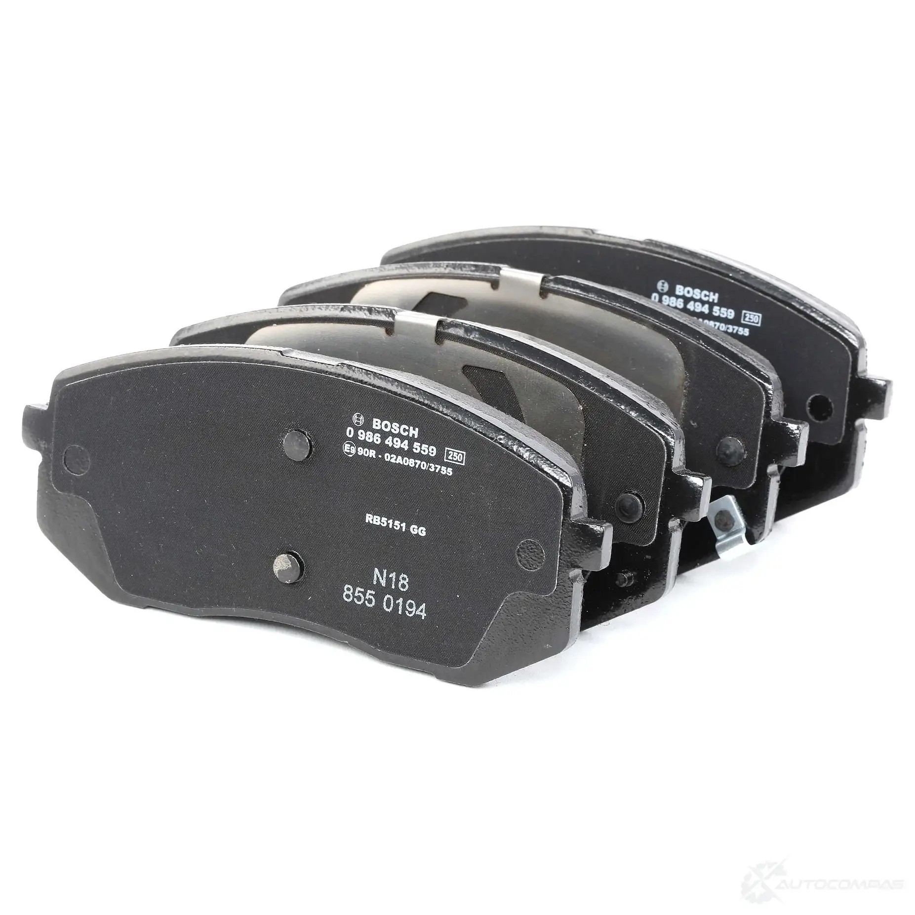 Тормозные колодки, комплект BOSCH 342523 BP1480 0986494559 24501