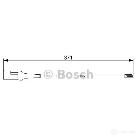Датчик износа тормозных колодок BOSCH 1987473576 A P1043 351573 UAOFT
