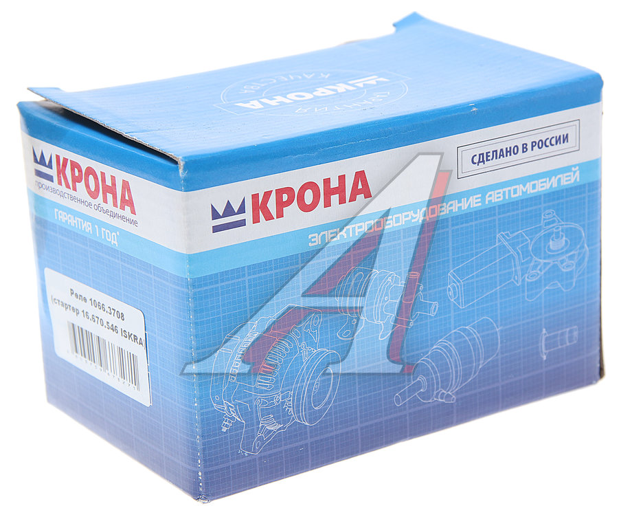 Реле втягивающее КАМАЗ ЕВРО AZF-4554, 4581 24V КРОНА