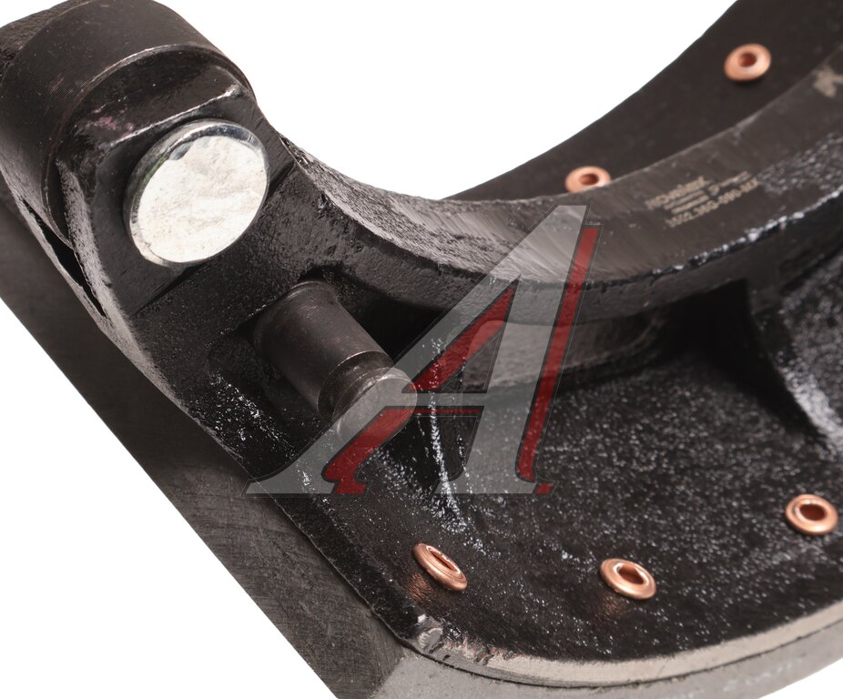 Колодки тормозные JAC N120 КАМАЗ Компас-12 задние барабанные (1шт.) (верхняя) MOVELEX