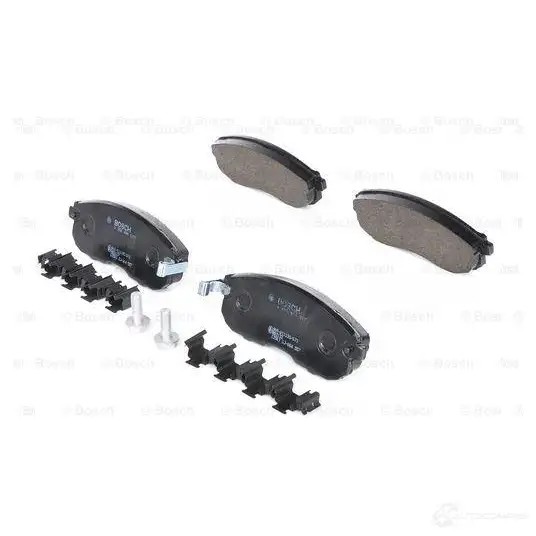 Тормозные колодки, комплект BOSCH 24506 0986494277 342264 7502D666
