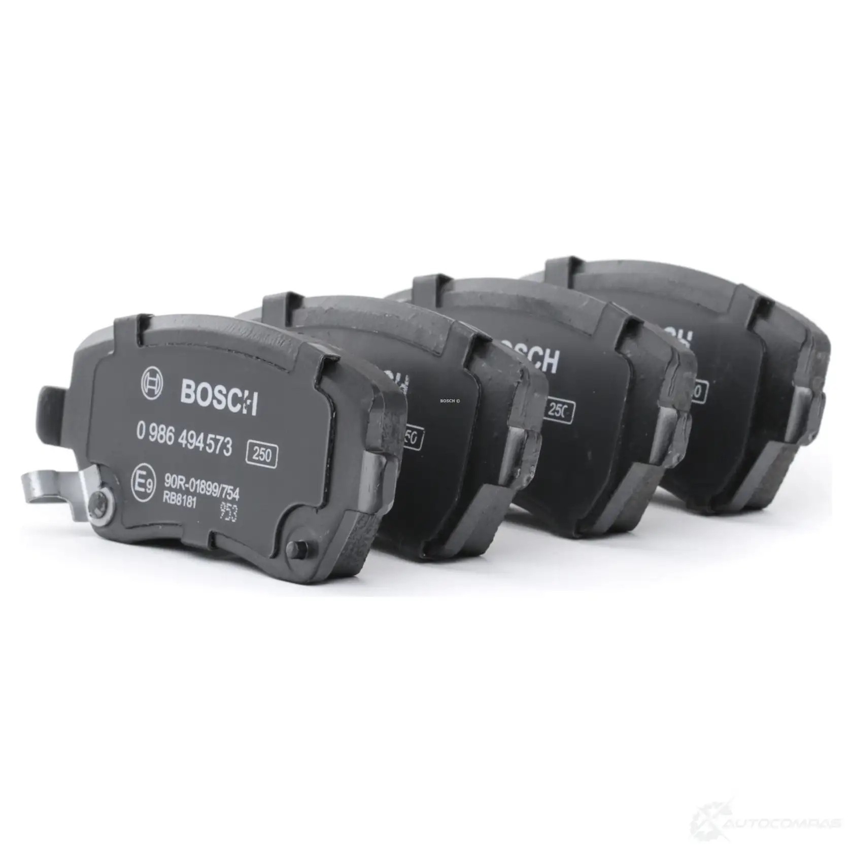 Тормозные колодки, комплект BOSCH BP1494 24870 0986494573 342536