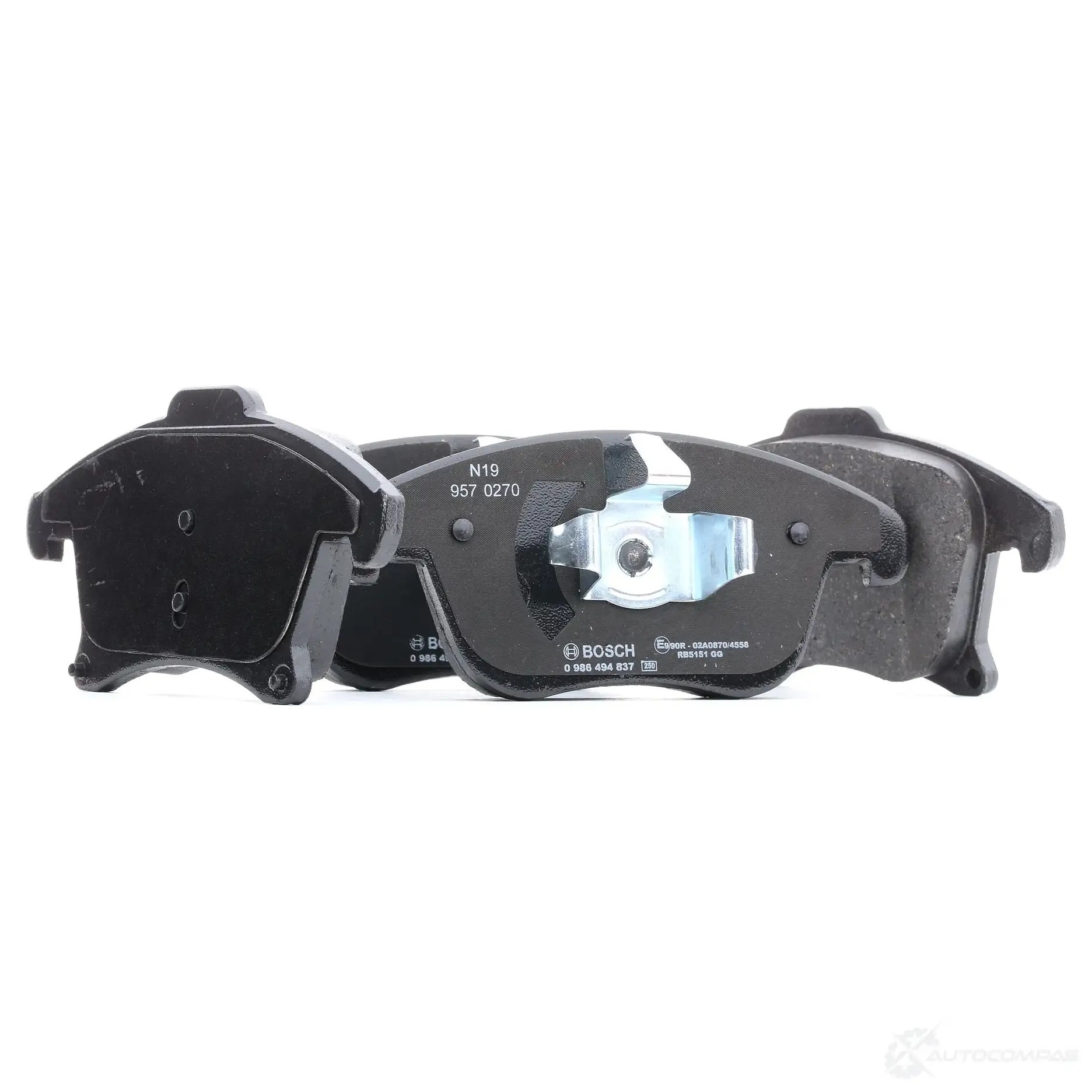 Тормозные колодки, комплект BOSCH BP2011 25591 0986494837 1193484243