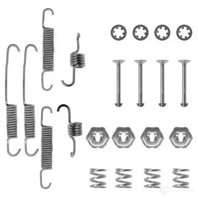 Ремкомплект тормозных накладок BOSCH 1987475161 LE4257 AS1 27 352379