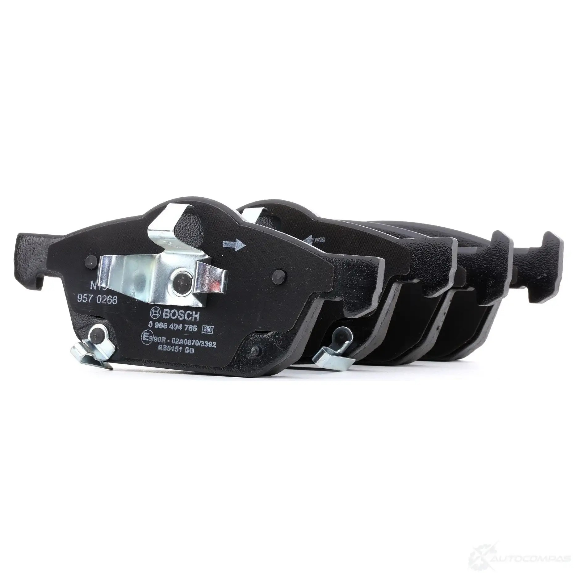 Тормозные колодки, комплект BOSCH BP1959 25804 1193484111 0986494785