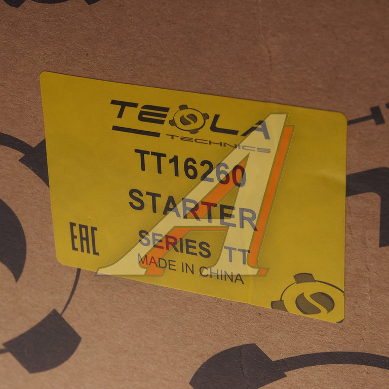 Стартер КАМАЗ-4308, FAW, DONGFENG, HIGER дв.CUMMINS 4BT3.9, 6BT5.9 24В z=10 4.0кВт TESLA TECHNICS