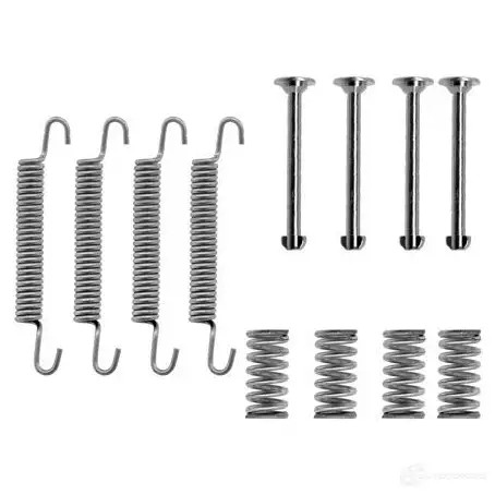 Ремкомплект колодок ручника BOSCH F17YVZL AS13 2 1987475166 352384