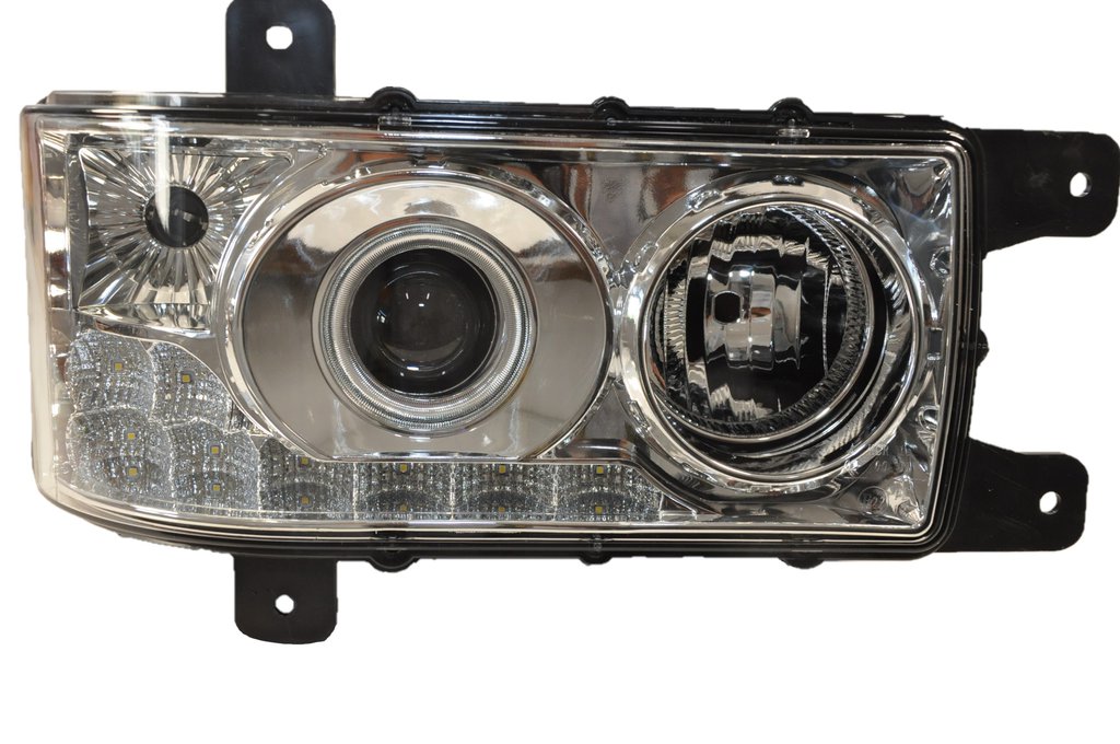 Фара блок КАМАЗ-6520, 6511, 4308 правая (8 светодиодов) LED AVTOELECTRICA