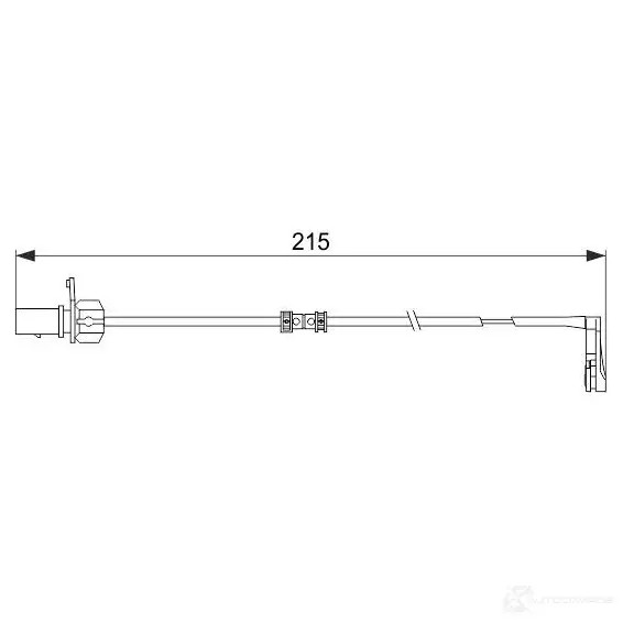 Датчик износа тормозных колодок BOSCH 351920 AP54 4 H4I1ZUH 1987474489