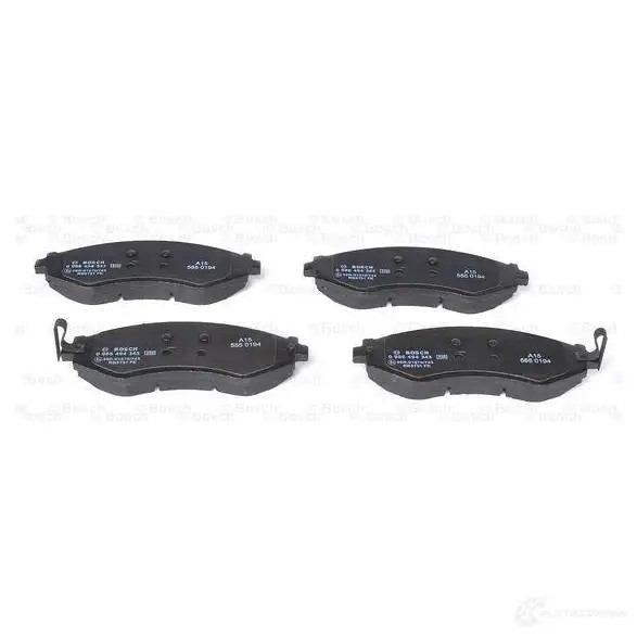 Тормозные колодки, комплект BOSCH BP1251 23234 0986494343 342330