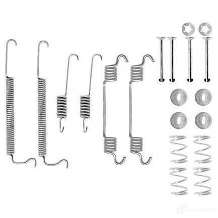 Ремкомплект тормозных накладок BOSCH 7OA4C4H 1987475312 AS2 61 352509