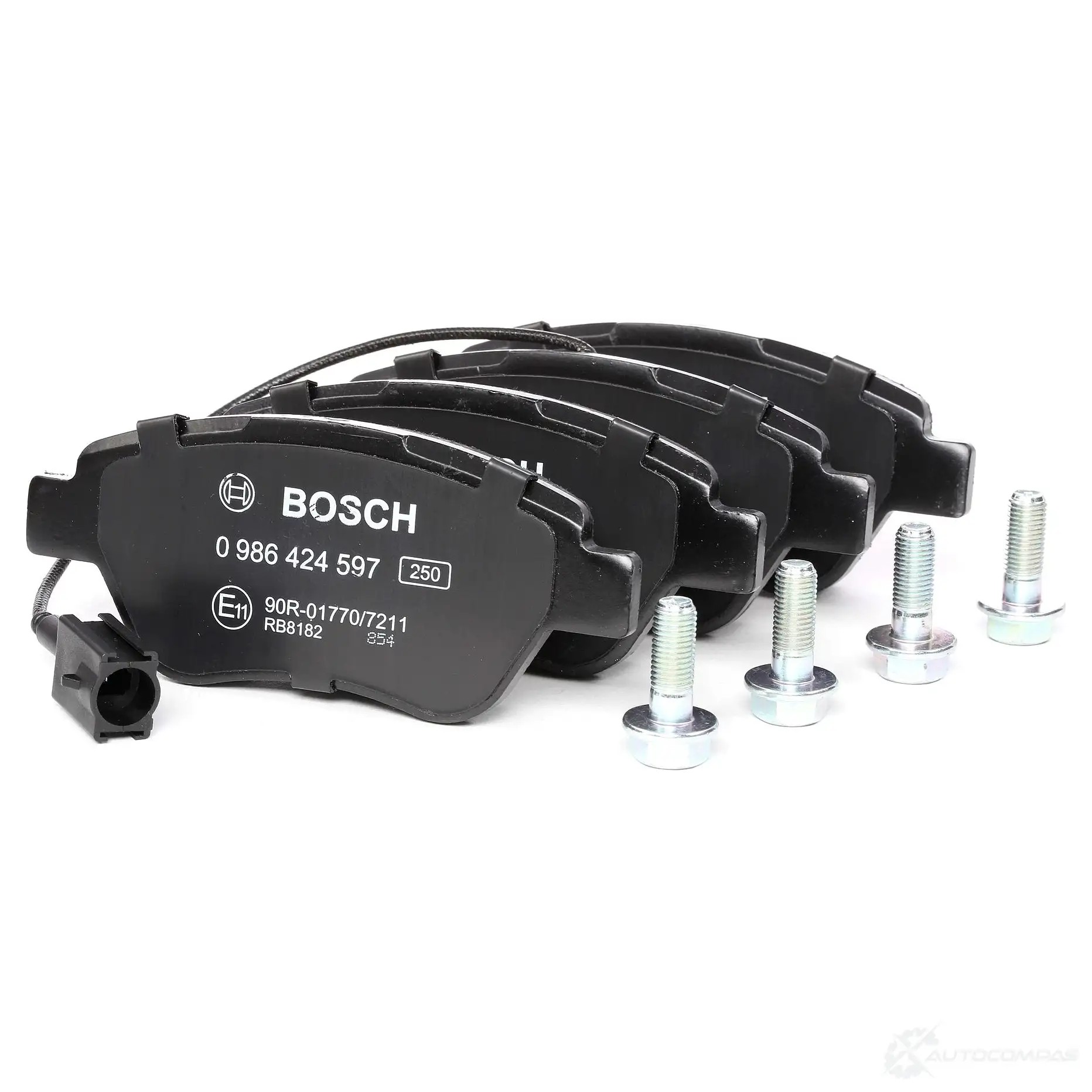 Тормозные колодки, комплект BOSCH BP339 23705 336314 0986424597